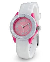 Mini Colour Watch - White/Pink