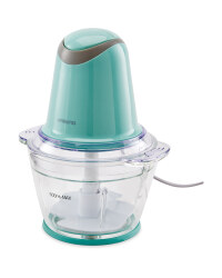 Ambiano Mini Food Chopper - Turquoise