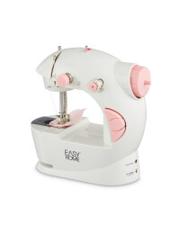 Mini Sewing Machine - White & Pink