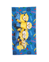 Minions Memphis Licensed Beach Towel