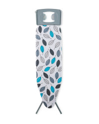 Minky Blue Leaf Ironing Board Cover