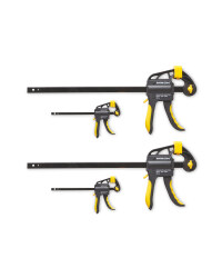Mixed Quick Ratcheting Bar Clamps