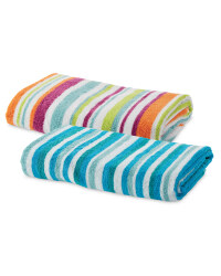 Mixed Stripe Bath Towel
