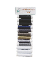 So Crafty Monochrome Threads 12 Pack