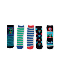 Monster Print Children's Socks