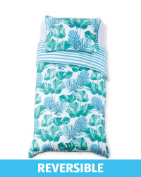 Monstrea Leaf Single Duvet Set
