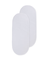 Lily & Dan Moses Basket Sheet 2 Pack - White