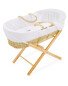 Rabbit Moses Basket With Stand