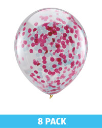 Mother's Day Confetti Balloon 8 Pack