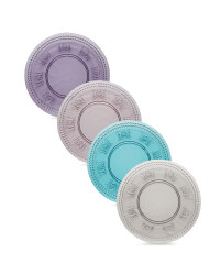 Cake Plates 4 Pack - Multi Coloured