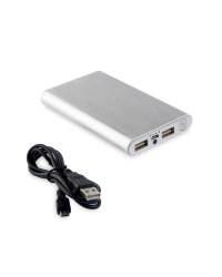 Multi-Purpose Power Bank - Silver