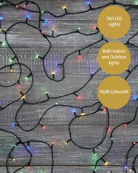 Multicolour 360 String LED Lights