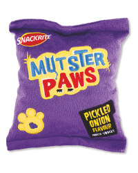 Mutster Paws Plush Snacks Dog Toy