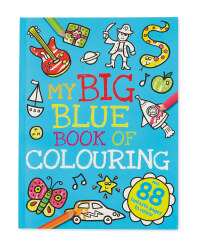 My Big Blue Book of Colouring