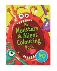 My Monster & Alien Colouring Book
