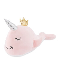 Kirkton House Narwhal Shaped Cushion