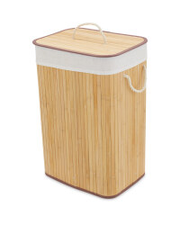 Natural Bamboo Laundry Basket