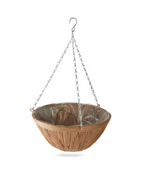 Natural Decorative Hanging Basket