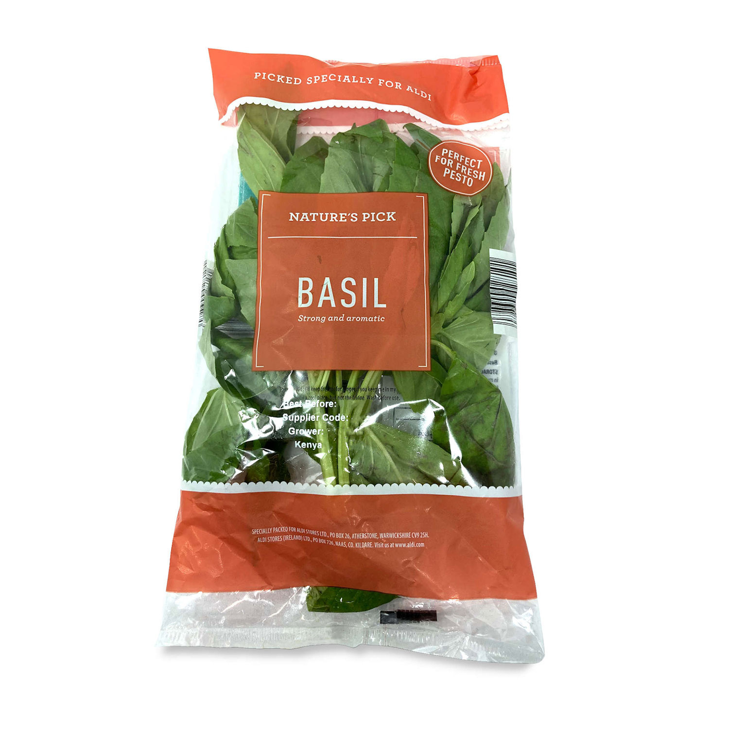 Nature S Pick Cut Basil 30g Aldi Uk