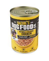 Nature's Dog Food Can Chicken