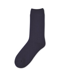 Childs Navy Heat For Your Feet Socks