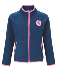 Navy Kids' Fleece Riding Jacket