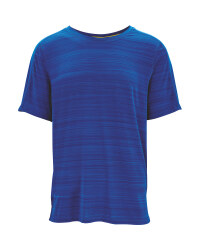 Navy Mens Fitness-Shirt