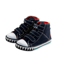 Navy Novelty Dinosaur Boots