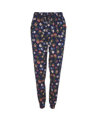 Ladies' Navy Viscose Trousers