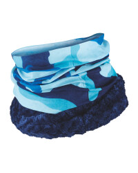 Children's Neck Warmer Fleece - Blue