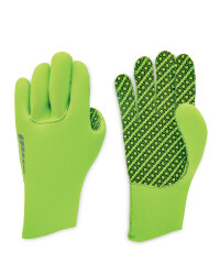 Neoprene Cycling Gloves - Yellow