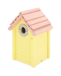 Bird Box Nest Box - Yellow