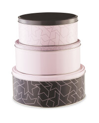 Nested Star Storage Tins 3 Pack