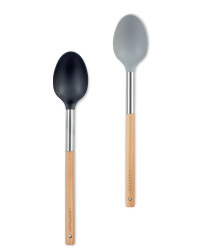 Neutral Kitchen Utensils Solid Spoon