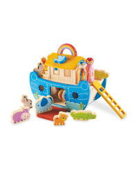 Little Town Wooden Noah's Ark