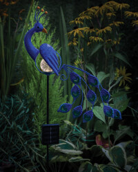 Noma Solar Peacock Stake Light 86cm