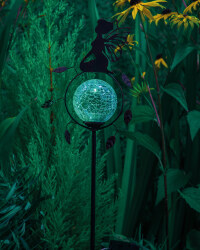 Solar Thoughtful Fairy Stake Light