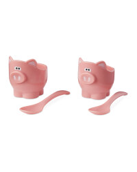 Pig Novelty Egg Cup Set