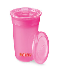 Nuby 360 Beaker - Pink