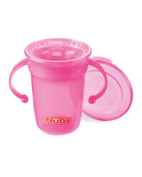 Nuby 360 Sippy Cup - Pink