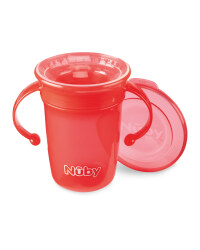 Nuby 360 Sippy Cup - Red