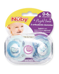 Hedgehog 0-6 Night Soother 2 Pack