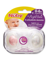 Nuby Bunny Soothers 0-6 Months