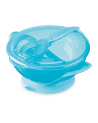 Nuby Easy Go Suction Bowl - Aqua