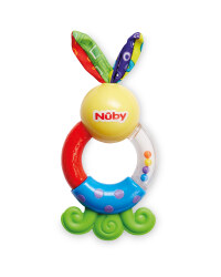 Nuby Rattle Teethers Yellow