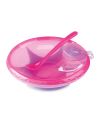 Nuby Warming Plate - Pink/Purple