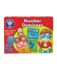 Children's Number Dominos Game