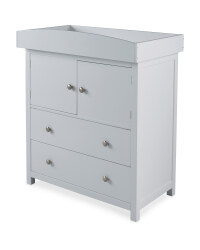 Grey Baby Changing Unit