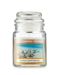 Ocean Driftwood Candle Jar