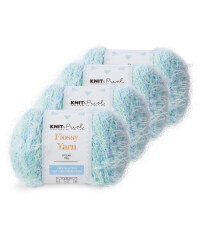 Ocean Flossy Cosy Knit Yarn 4 Pack